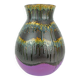 mid century vase dumler & breiden vase model 122/30 with rare colorful patt