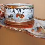 Duo of Japanese porcelain cups