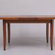 Extendable dining table in walnut wood by Jindrich Halabala 1960