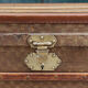Malle de voyage en toile damier