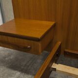 Scandinavian bed 1960 teak