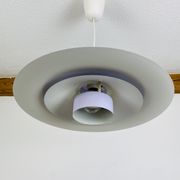Scandinavian suspension lamp Horn 755 from the 1960s space age in mauve.
