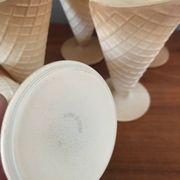 Lot de 6 coupes à glaces vintage