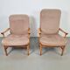 Fauteuils en hêtre vintage de Farstrup Møbler, années 1970, ensemble de 2