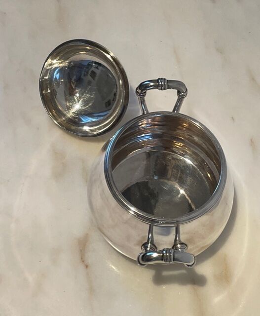 Sugar Christofle Art Deco, silver metal