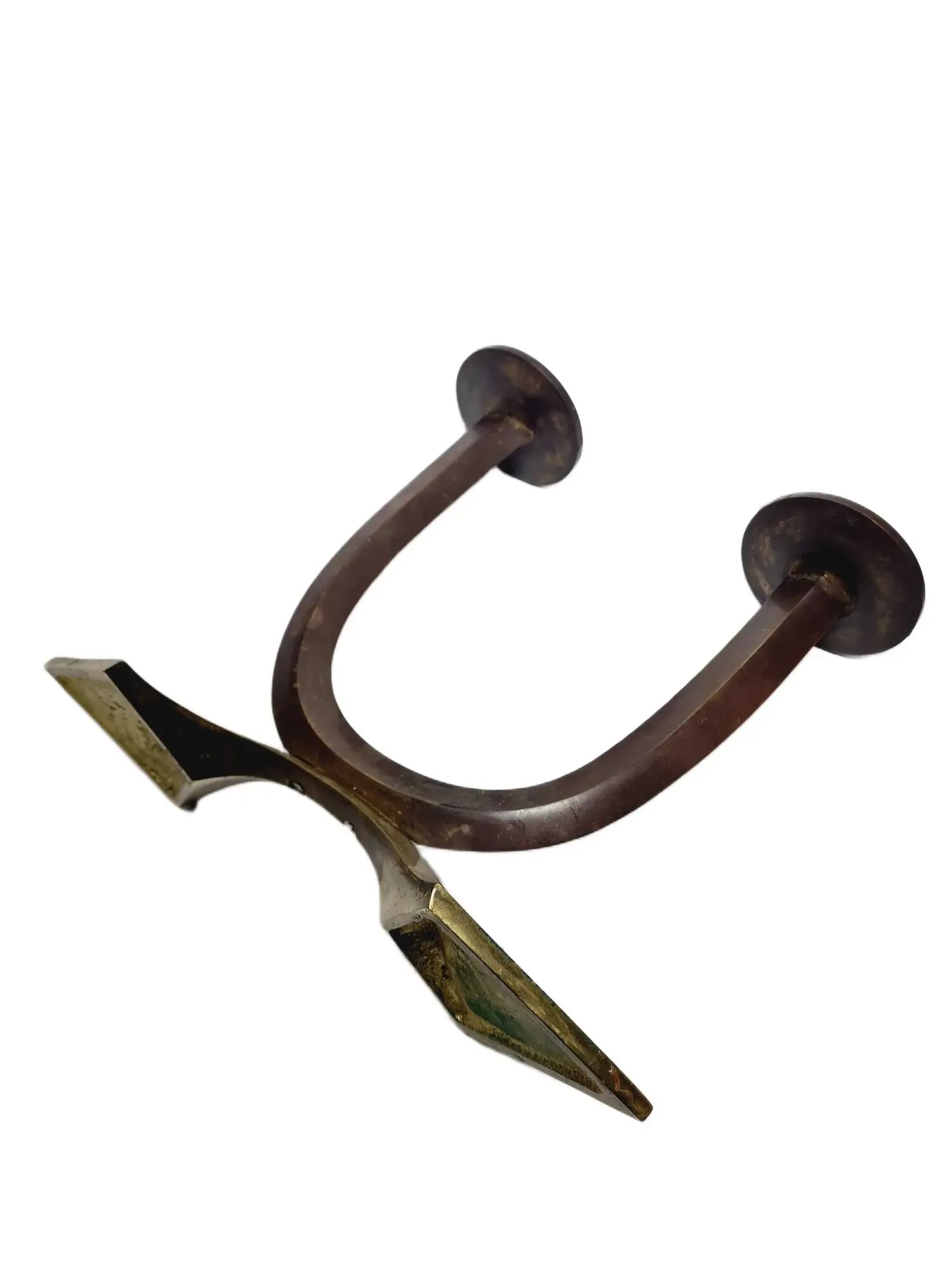 L9V Art Deco Two-Arm Candleholder