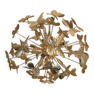 Italian brass chandelier