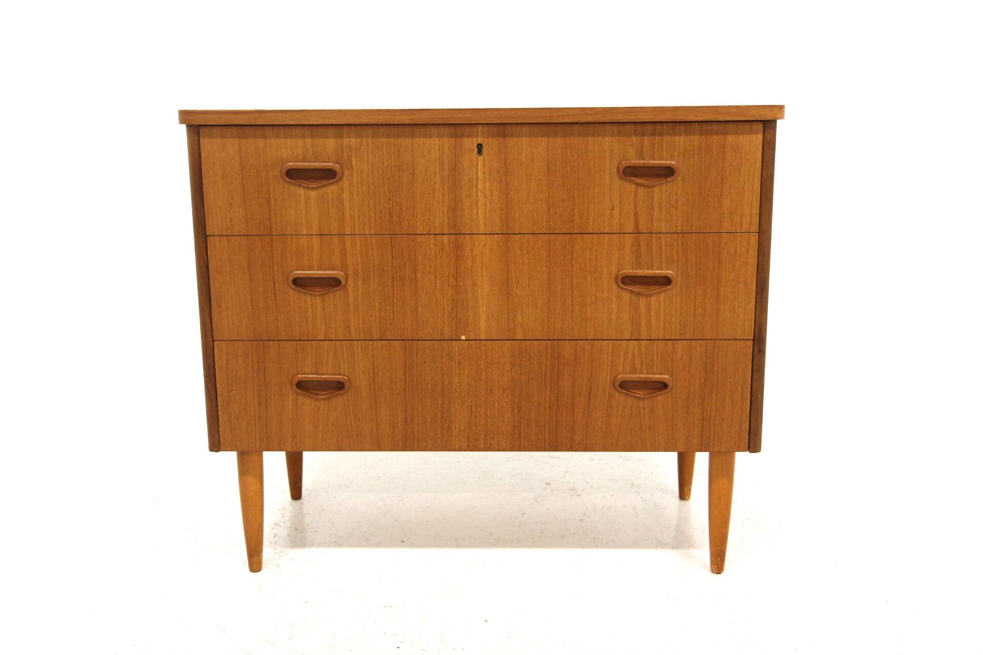 Scandinavian teak chest of drawers, Sweden, 1950