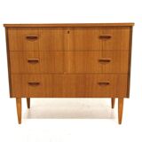 Commode scandinave en teck, Suède, 1950
