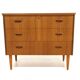Scandinavian teak chest of drawers, Sweden, 1950