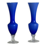 Pair of single-flower vases