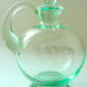 Crystal globular decanter from the daum house