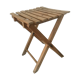 Complained wooden pedestal