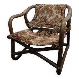 Chaise safari vintage