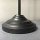 Old with opaline gooseneck desk lamp