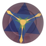 Presentai plateVilleroy & Boch - Kaleidoscope plate number 1 - porcelain