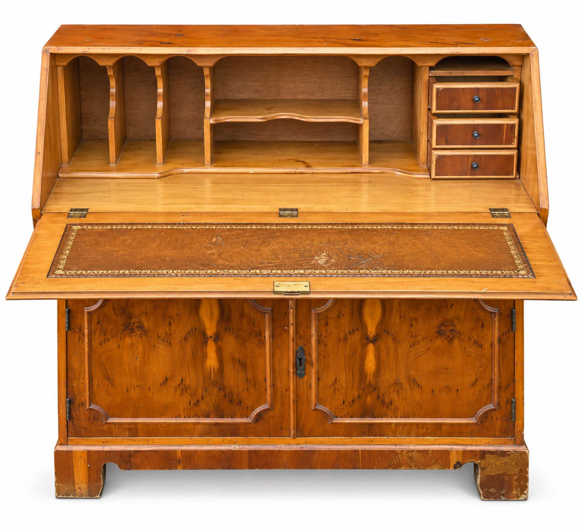 19th-century English secretary desk.