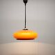 Adjustable glass pendant light from the mid-century, Europe, 1970s.