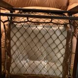 Rare set by JEAN GILLON, TIJUCA salon - 5 pieces - rosewood & leather