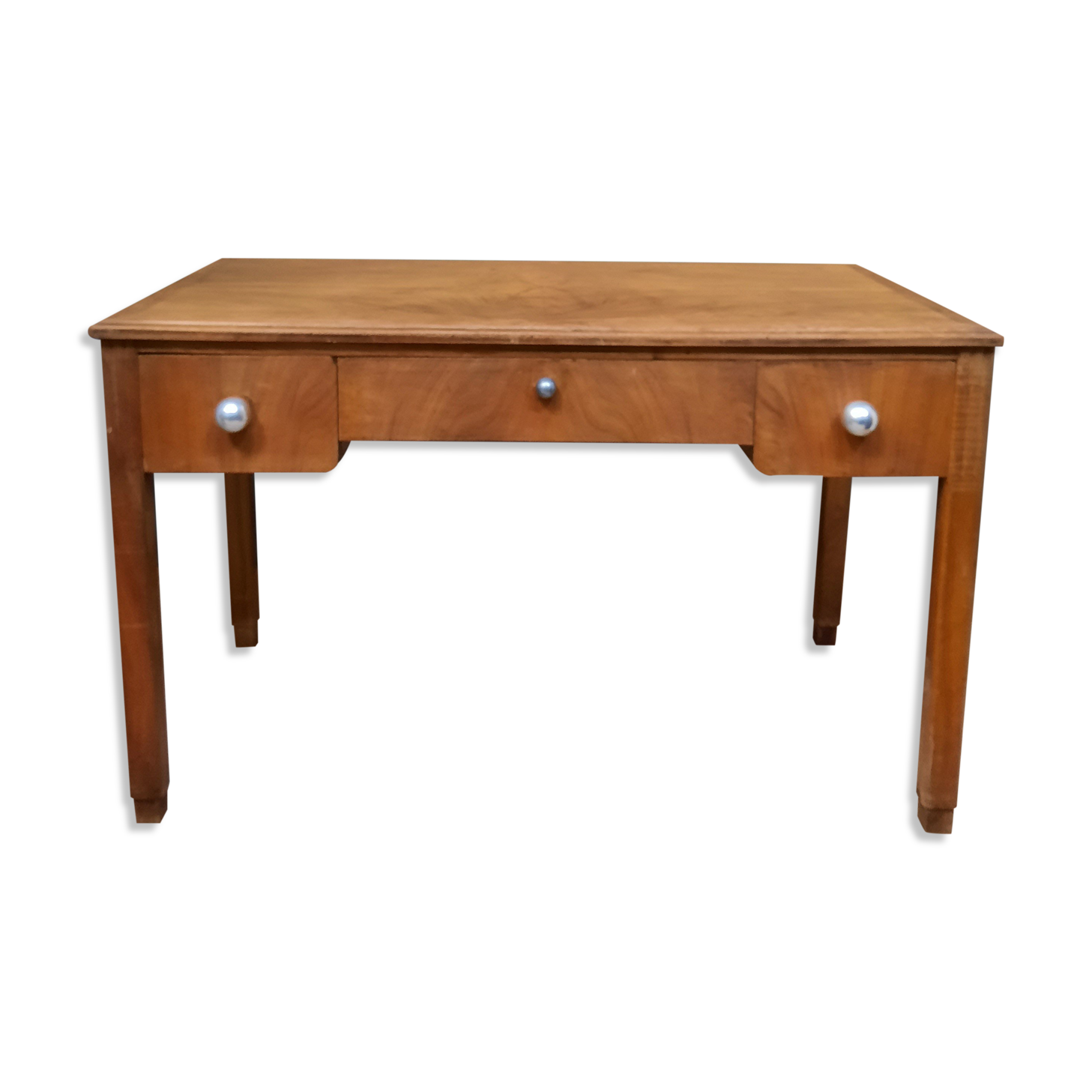 Bureau flat in light walnut year 1930
