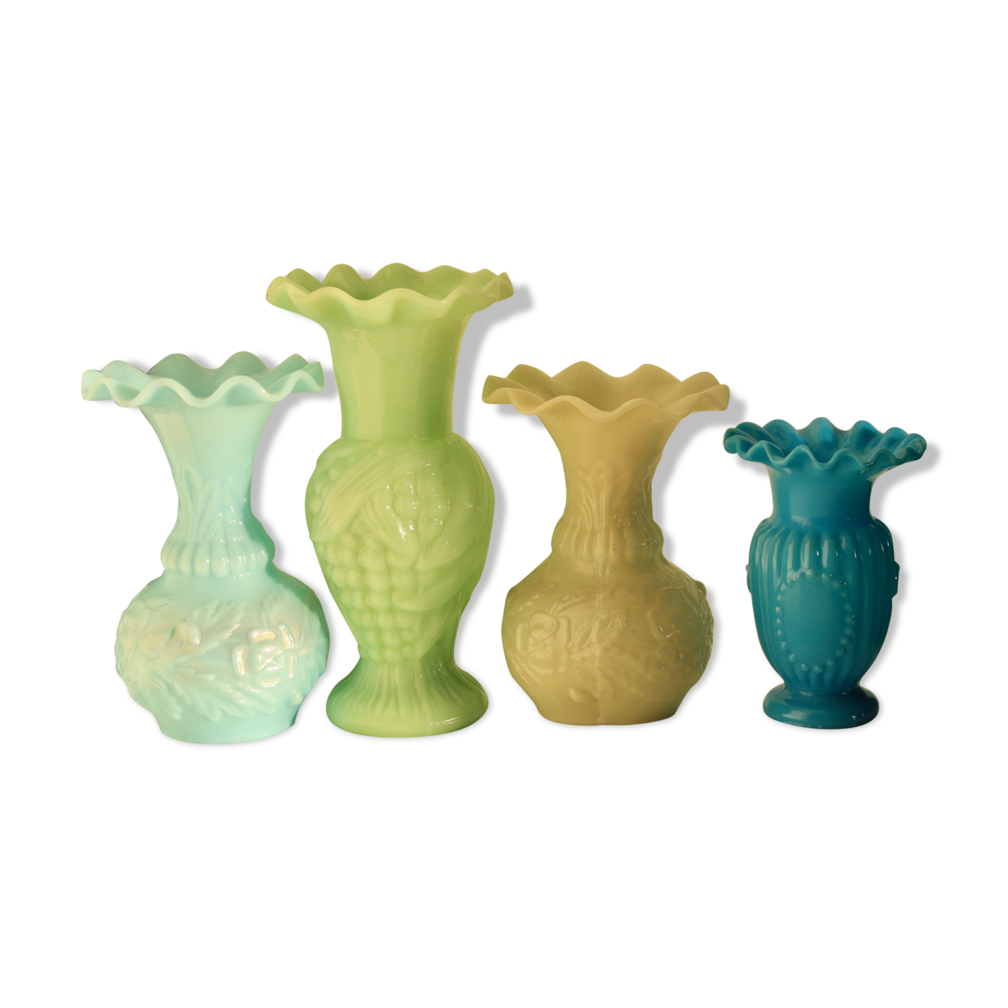 Vases en opaline