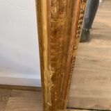 Miroir Louis Philippe ancien doré - 143x96cm