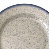 Set of 10 plates in stoneware from Poland