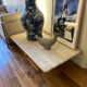 Table basse en travertin 1970