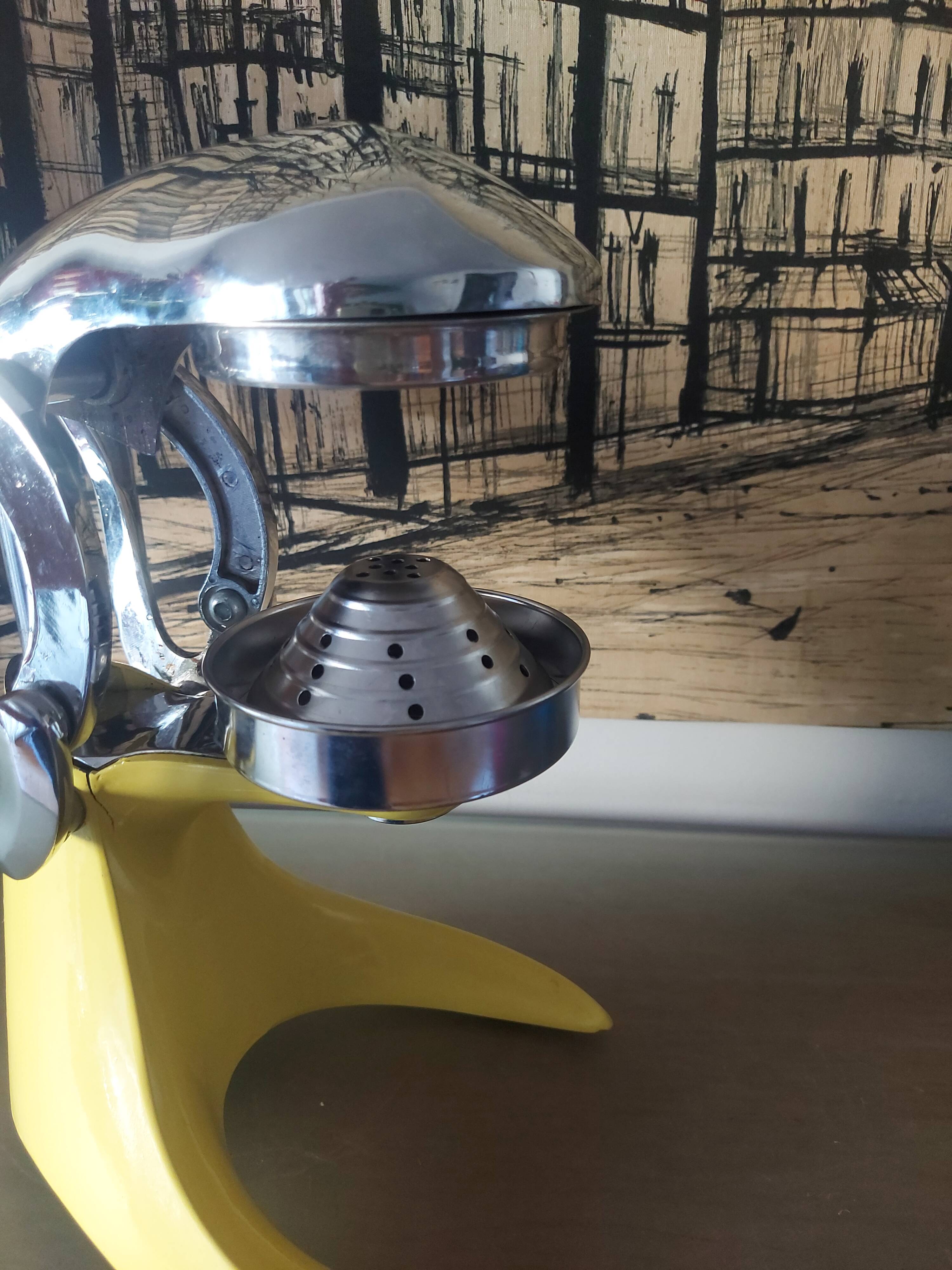 Vintage metal citrus press