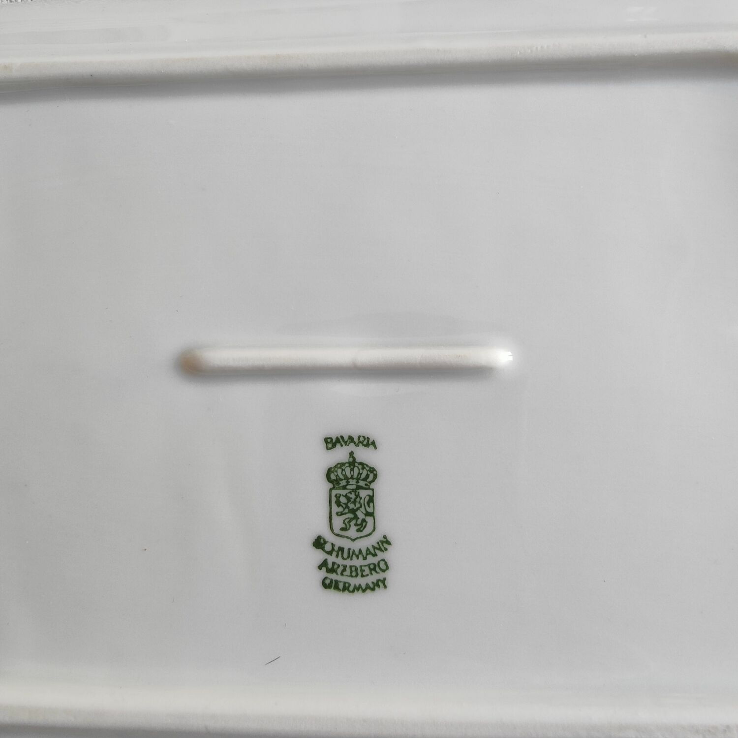 Butter tray 70s porcelain from Bavaria
