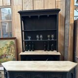 Patinated bar set from the early 20th century.