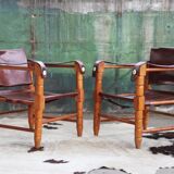 Mid-century chair pair