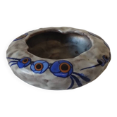 Antique ceramic ashtray by "Louis Dage"