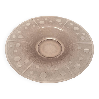 Art Deco Bowl Pink By Verlys France, 1930/40s