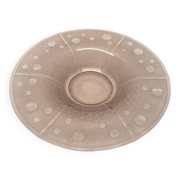 Art Deco Bowl Pink By Verlys France, 1930/40s