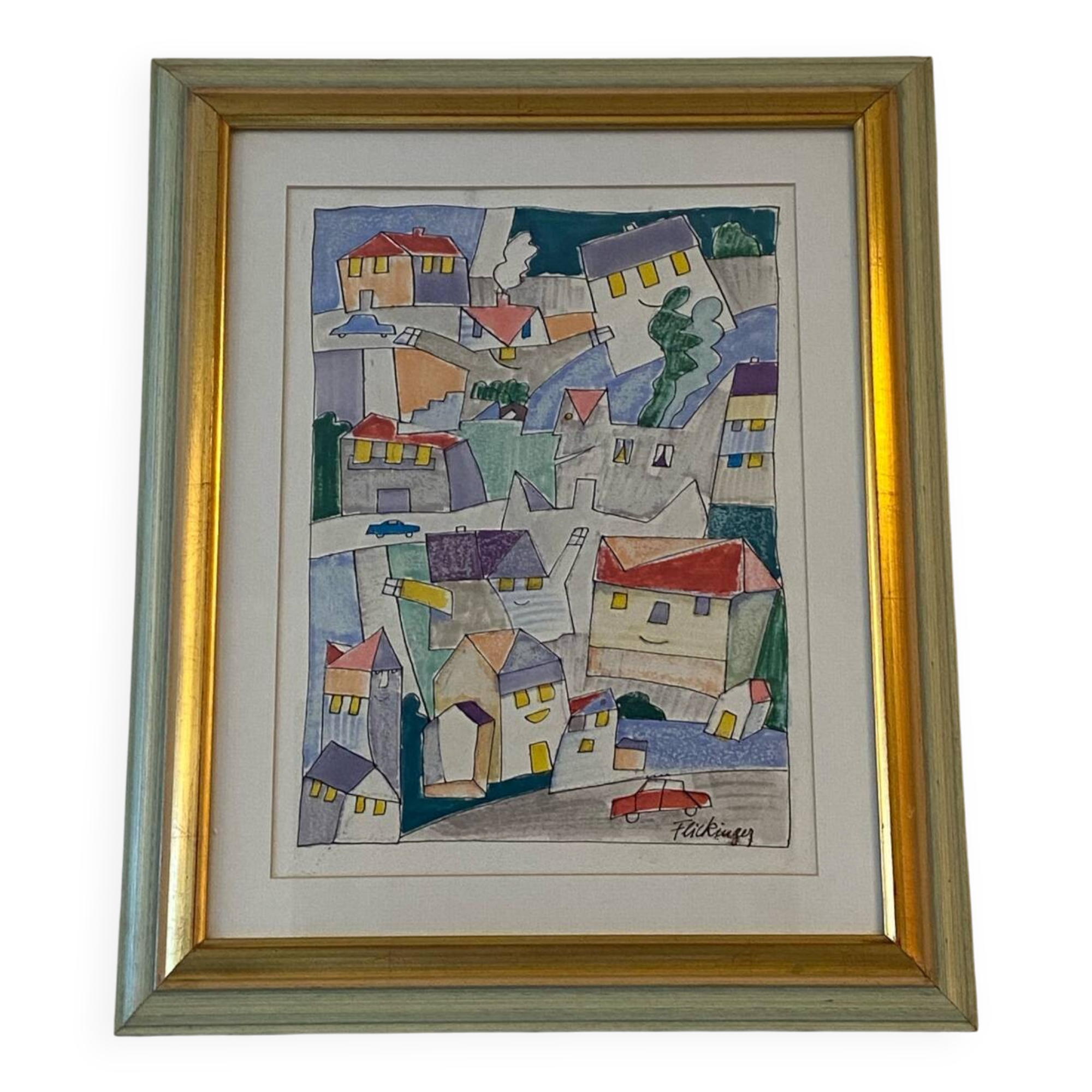 Painting by Paul Fickinger