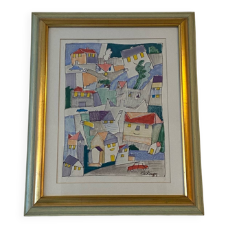 Painting by Paul Fickinger