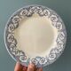 Set of 12 plates Terre de Fer Creil and Montereau, Dubarry service
