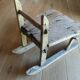 Sleigh child folk art Alps early XX th