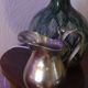 Coffee set in silver metal composed of 3 pitchers, Millan Freres, Paris