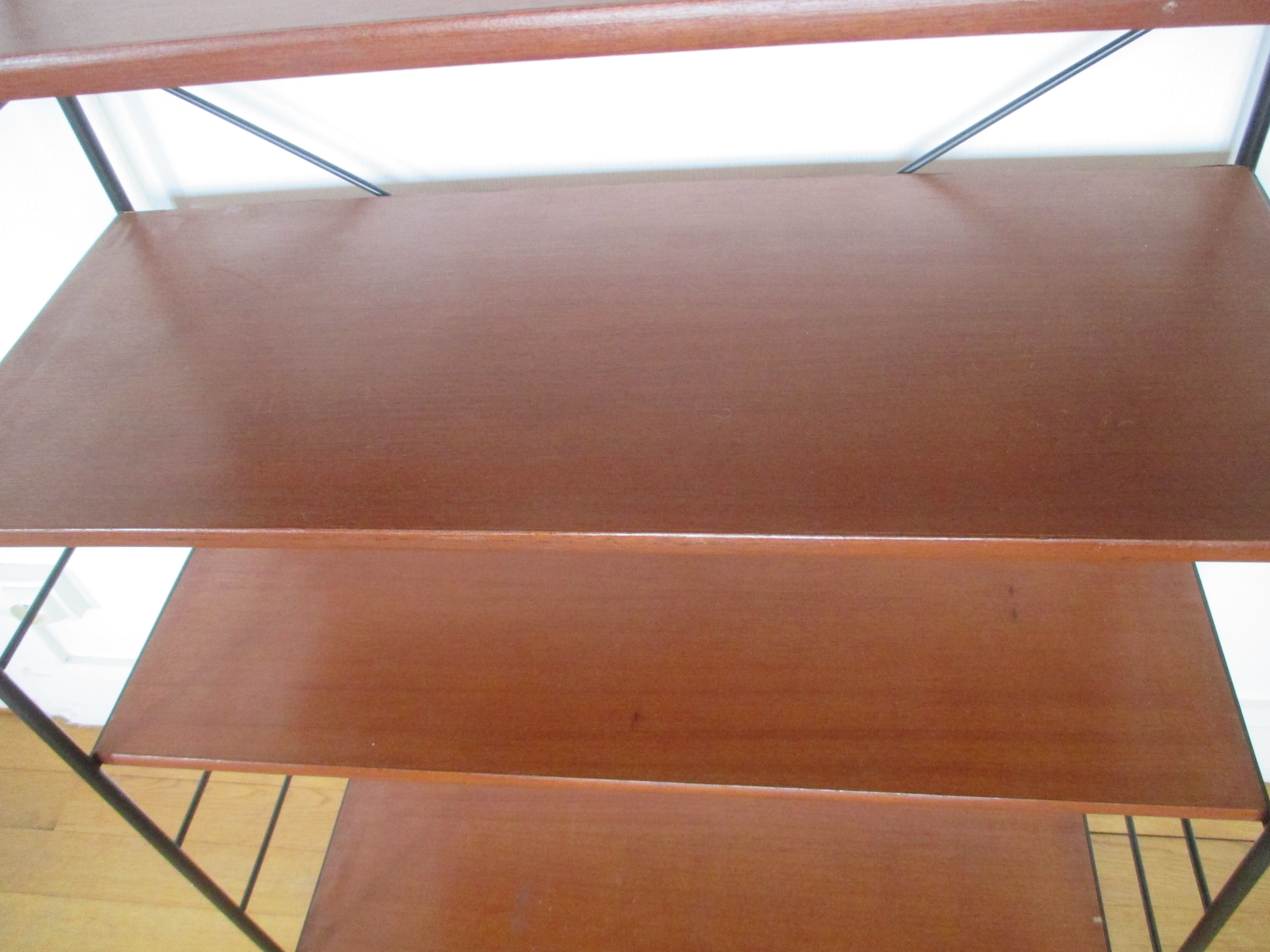 Vintage shelf on wheels 60s