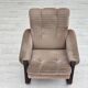 1970s, pair of Danish lounge chairs, original very good condition, corduroy.