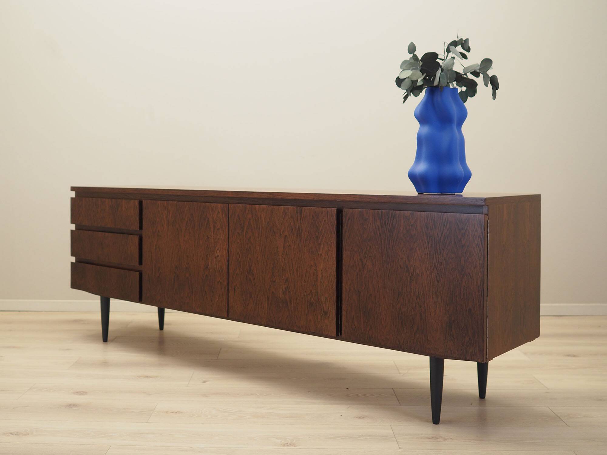 Rosewood sideboard, Danish design, 1980s, production: Denmark