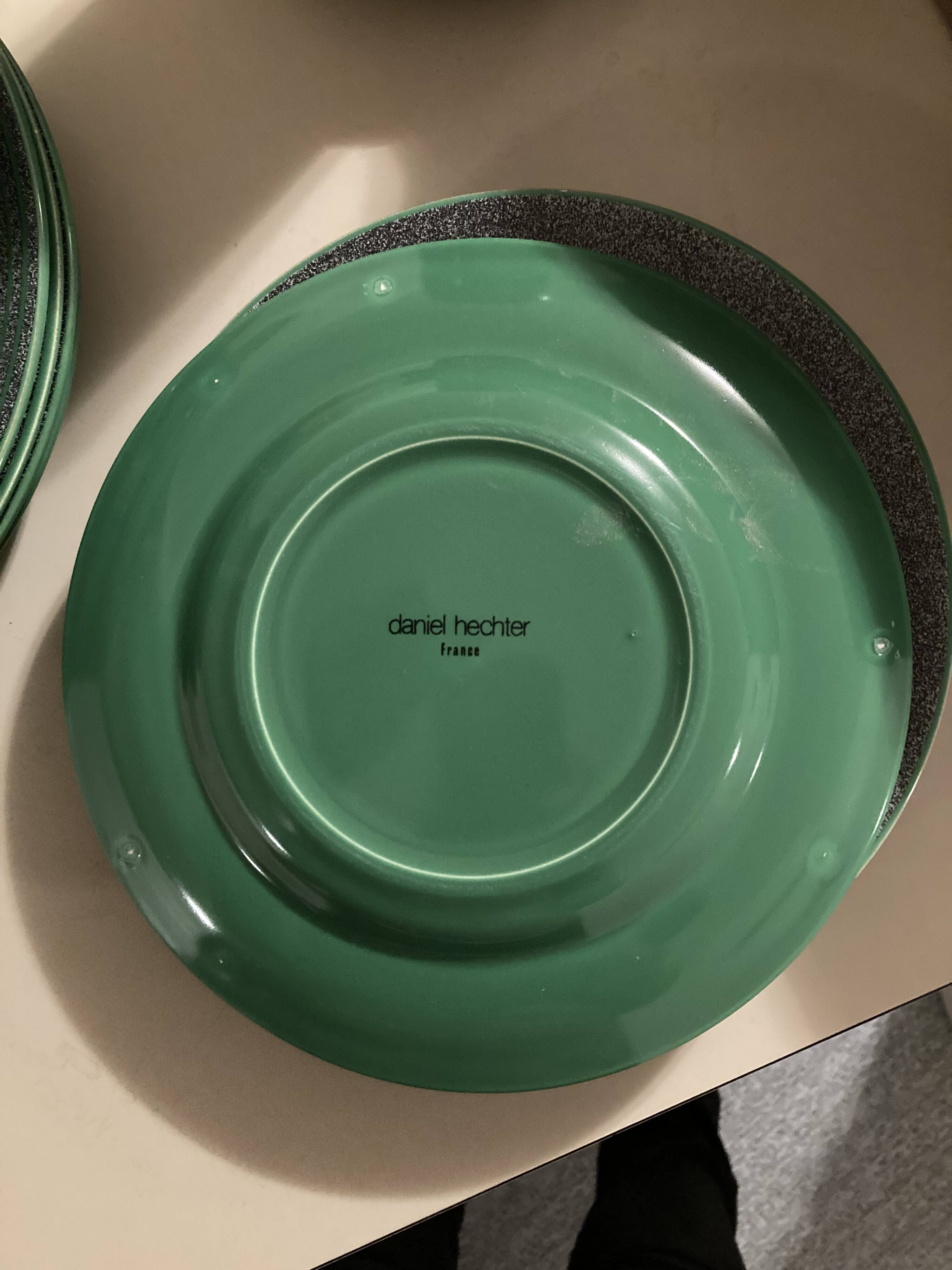 Set de 12 assiettes Daniel Hechter