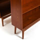 Pair conical Danish Bookcases in Teak by Johannes Sorth