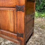 Old 18th century 2-part solid oak dresser