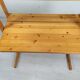 Vintage pine shelf desk
