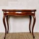 Table de jeu en acajou Louis Philippe