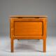 Mid-century modern teak freestanding desk from GV Møbler, 1960s