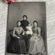 Old black and white family photo